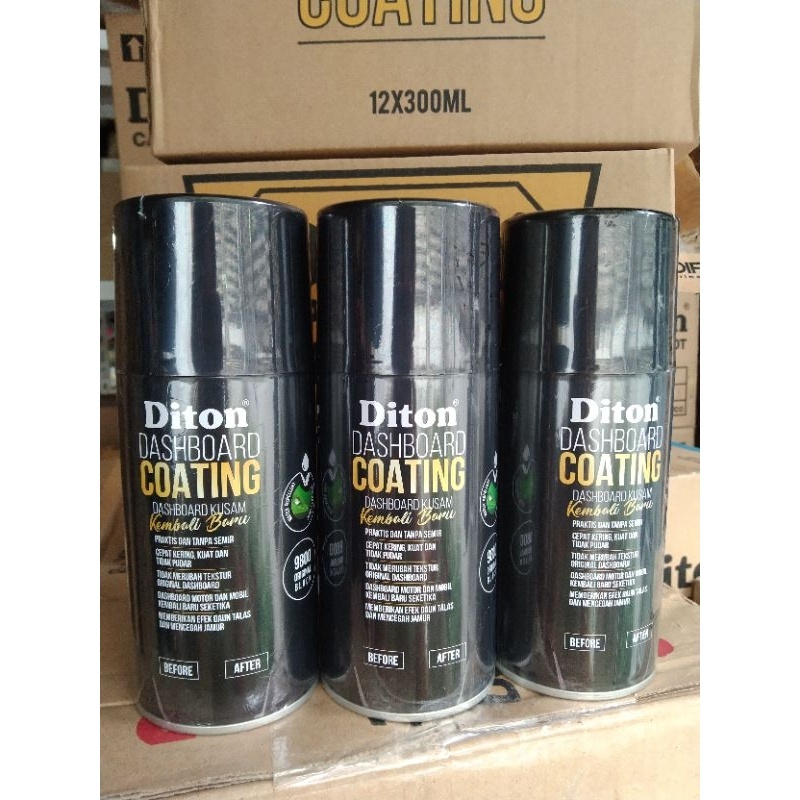 cat spray 300ML diton premium dashboard coating diton premium original black 9800 dashbor dashboard 300ml