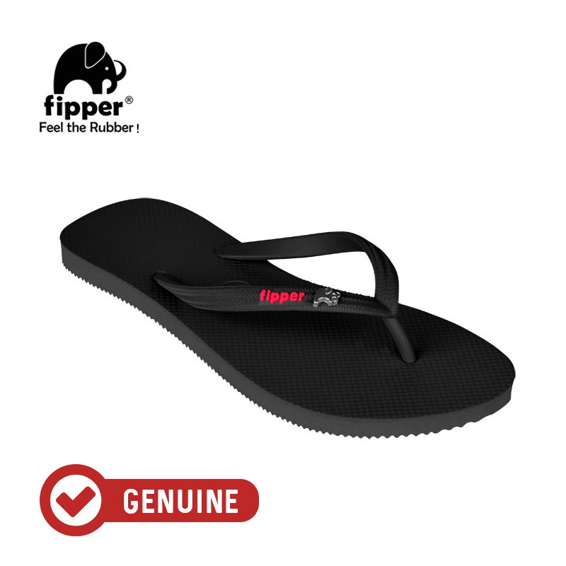 Fipper Glitter Black Red