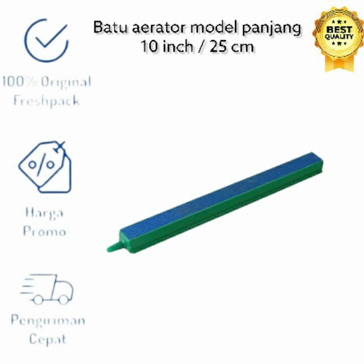 BATU AERATOR PANJANG 10" inch 25cm air stone 25 cm