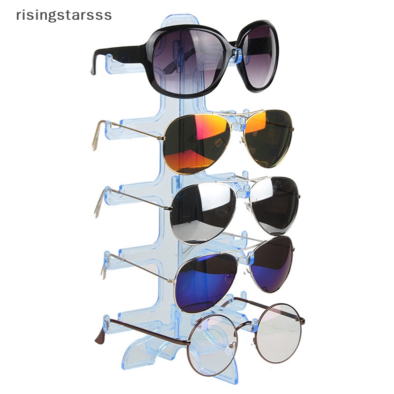 Rsid Span-new 5lapis Kacamata Eyeglasses Sunglasses Show Stand Holder Frame Display Rak Jelly