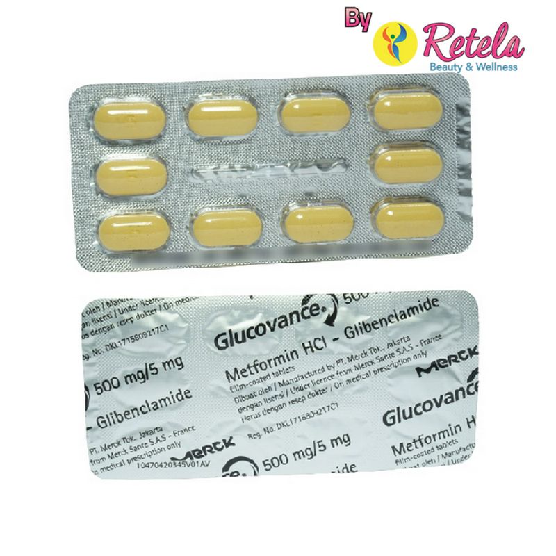 Glucovance 5mg Tab 10`S