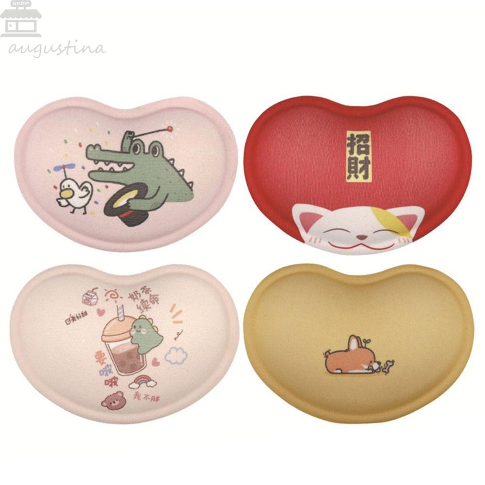 Agustina Mini Wrist Guard Nyaman Perlengkapan Keyboard Mouse Hand Support Pad Wrist Rest Support Komputer Kantor Bantalan Siku Tangan