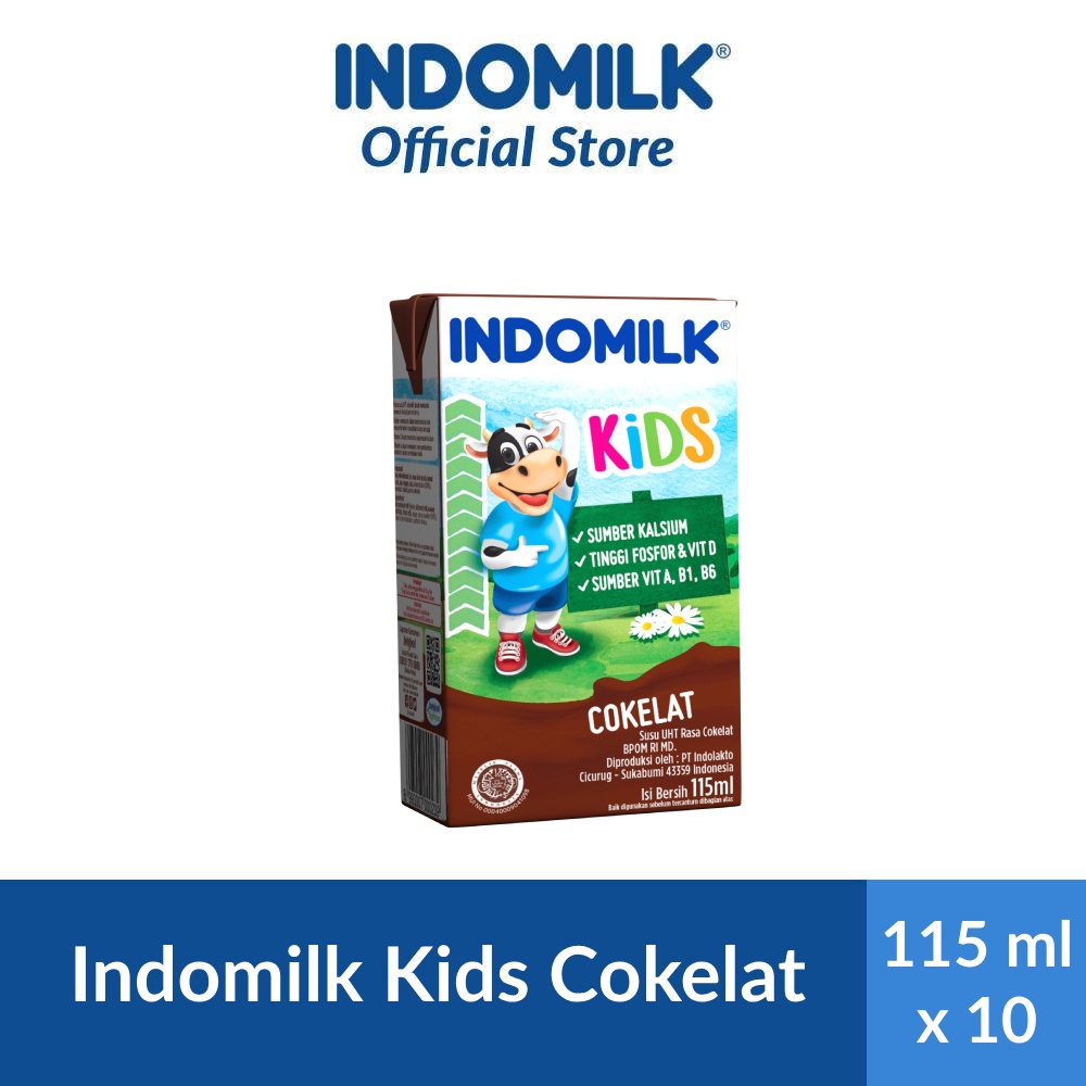 

Indomilk Kids Cokelat UHT 115 ml x10