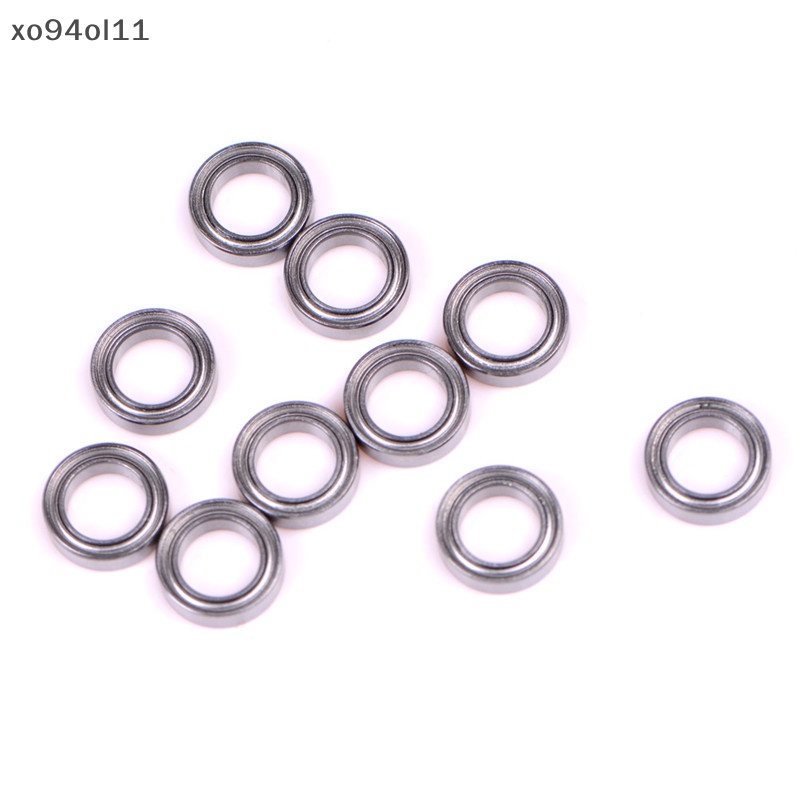 Xo 4pcs Bantalan Bola MR117ZZ 7*11*3 7x11x3mm Perisai metal MR117Z ball bearing OL