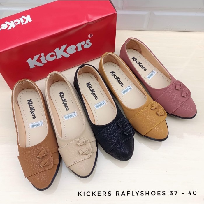 SEPATU KERJA WANITA FLAT- SEPATU CEWEK KANTOR KULIAH
