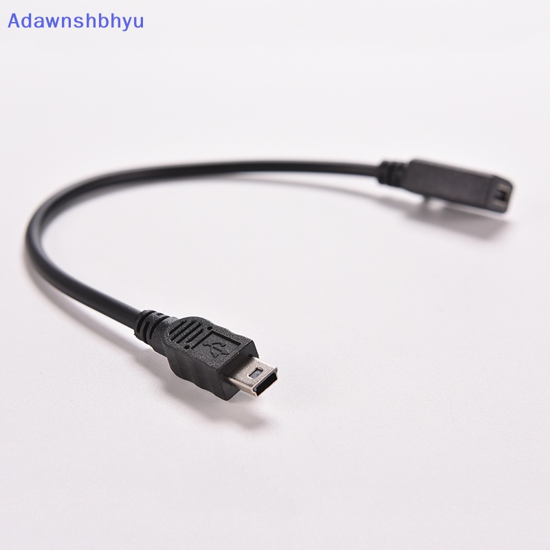 Adhyu Colokan MINI USB B 5pin male Ke female jack extension data adapter cord Kabel ID