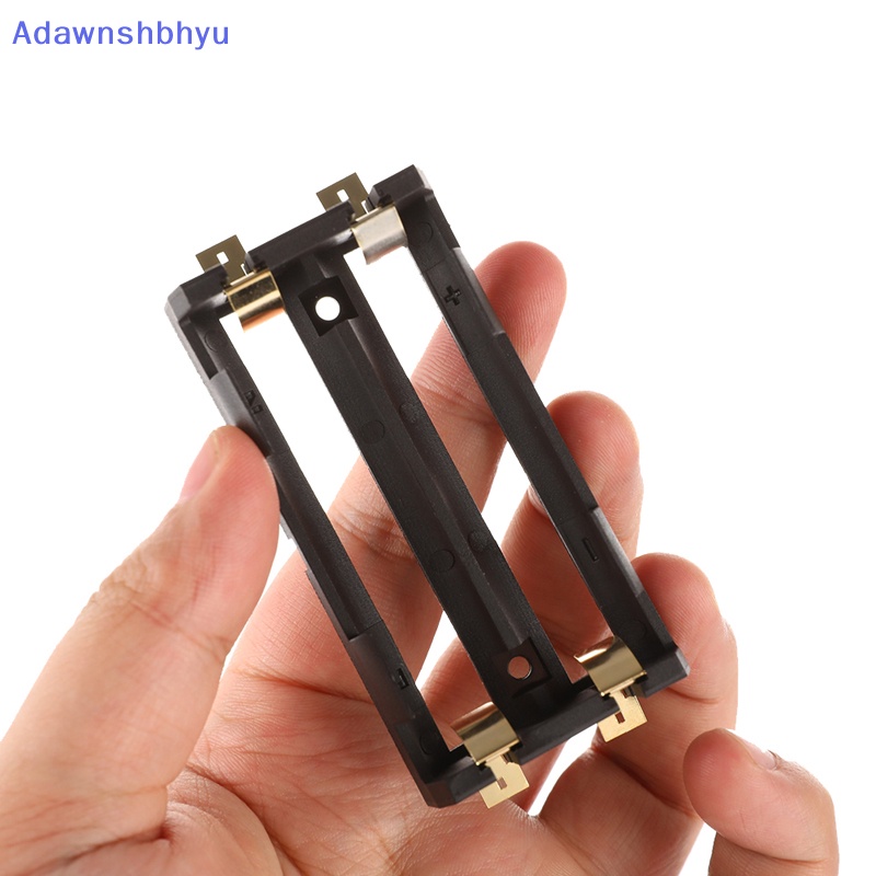 Adhyu Holder SMD Untuk 18650hitam Dengan Pin Perunggu Lapis Emas Untuk18650 3.7V ID