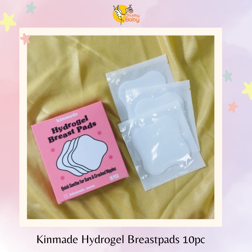 Kinmade Hydrogel Breastpads 10pc | Pad Untuk Nyeri Puting