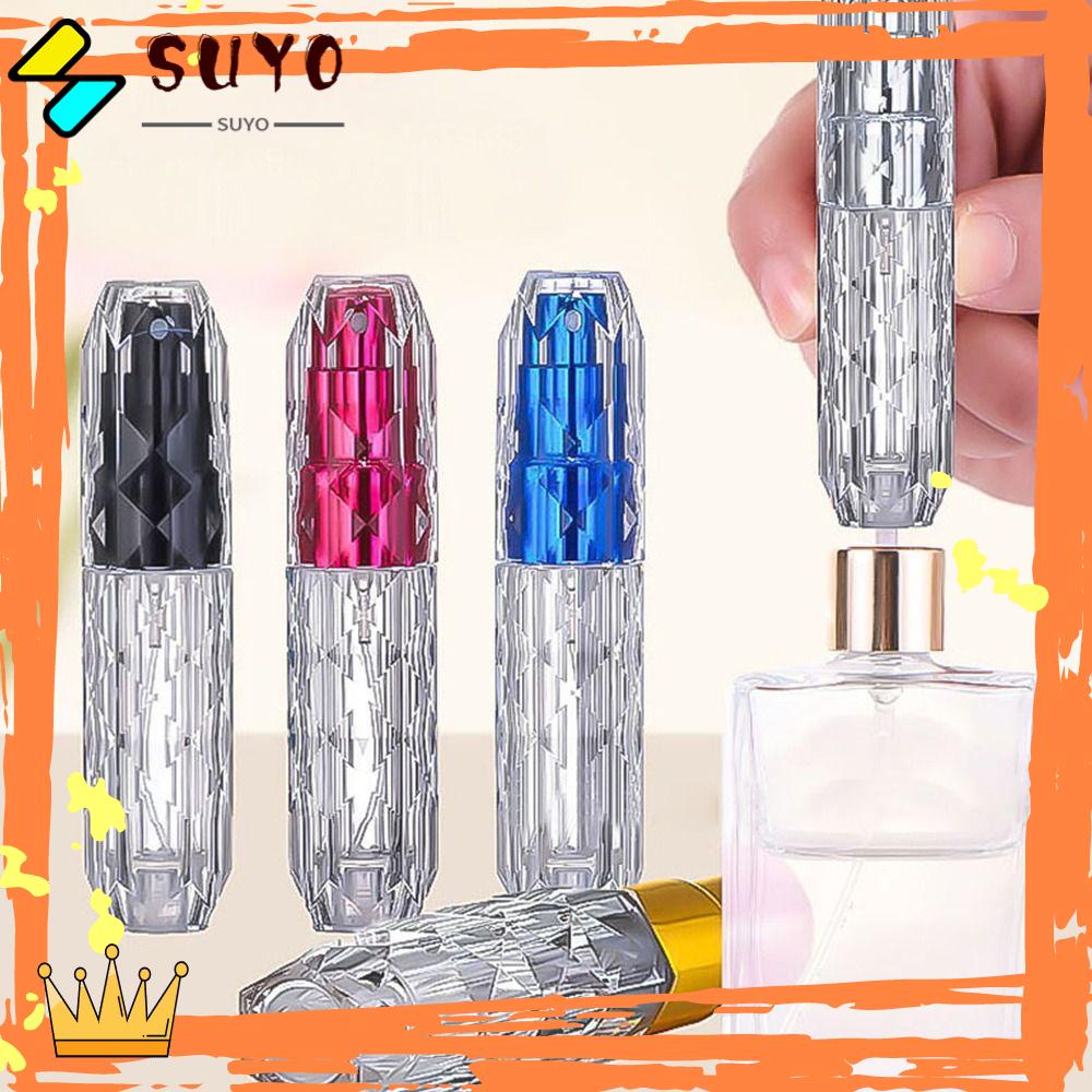 Suyo Filling Perfume Bottle Portable Untuk Kosmetik Crystal Bottom Perfume Atomizer