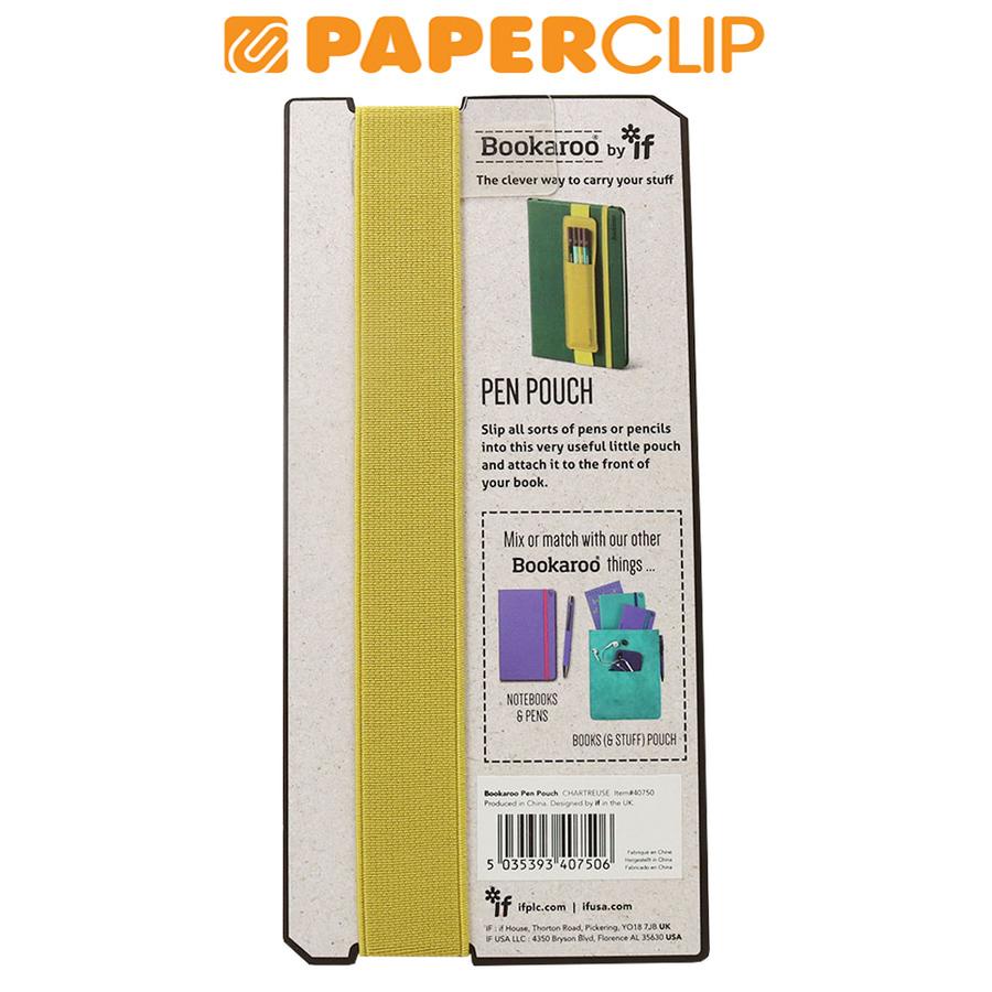 

PEN POUCH BOOKAROO IF 40750 CHARTREUSE