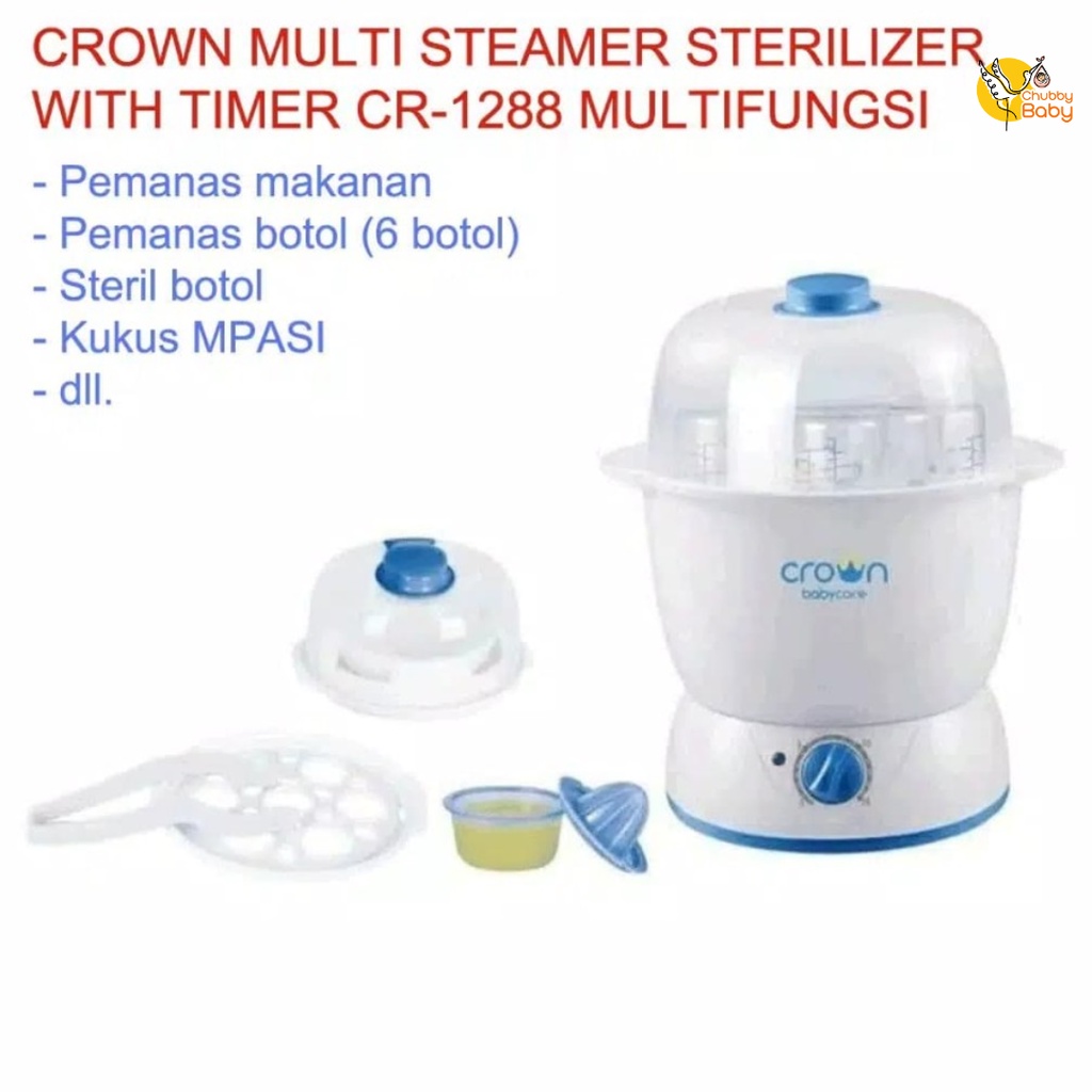Crown - Multi Steamer Sterilizer 9in1 CR-1288
