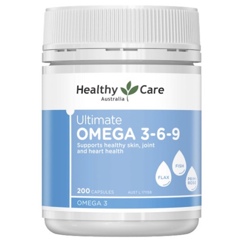 Healthy Care Omega 3-6-9 3 6 9 200 capsules
