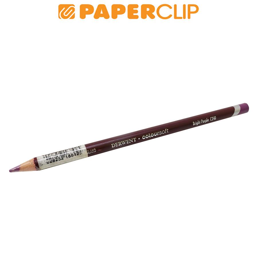 

PENSIL WARNA DERWENT COLOURSOFT 240 BRIGHT PURPLE 0700976DW