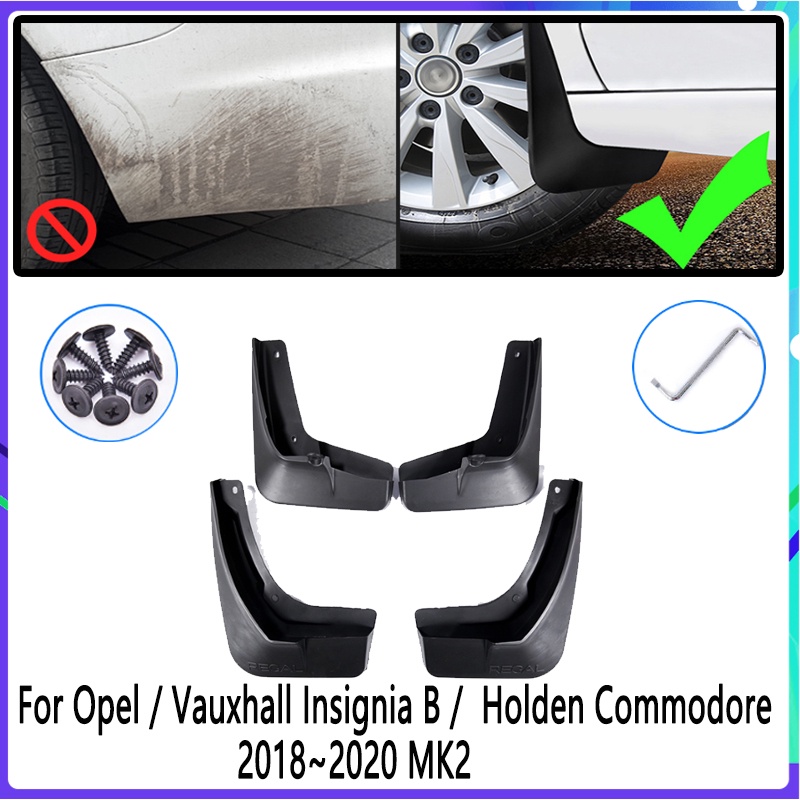 4pcs Flaps Lumpur Mobil Untuk Opel Vauxhall Insignia B20182019 2020 MK2 Mudguard Splash Guards Fender Mudflaps Aksesoris Mobil