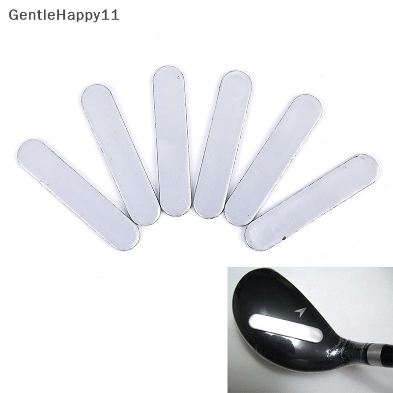 Gentlehappy 6x Lead Weighted Tape Tambah Berat Swing Untuk Golf Clubs Raket Iron Putter new id