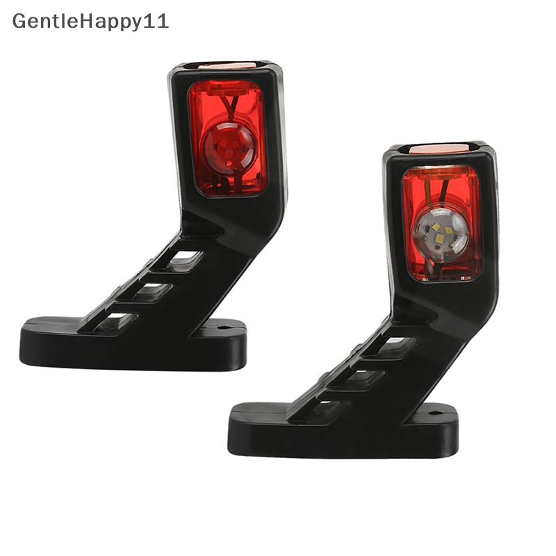 Gentlehappy 2x Lampu Led Side Marker Tangkai Garis Besar Lampu Indikator Truk Trailer12/24v id