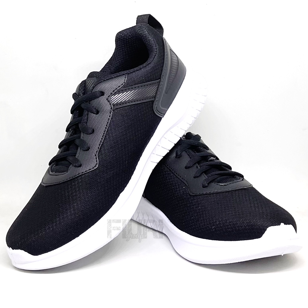 FIURI - PRO ATT - PCW 950 37-40 HITAM PUTIH - Sepatu Kets Wanita - Sepatu Sneakers Wanita - Sepatu Olahraga Sport Wanita - Sepatu Casual - Sepatu Jogging Lari Fitness Gym Senam Wanita - Sepatu Cewek - Sepatu Sekolah Bertali SD SMP SMA