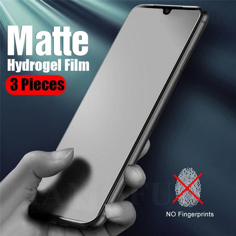 3pcs film Hidrogel Matte Untuk vivo Y100 Y11 Y12i Y12s Y15 Y17 Y19 Y1s Y21t Y33s Y35 Y31s Pelindung Layar Untuk vivo Y52 Y53s Y76 Y77 Y71t Y55s Y56 Y5s Y67 Y70s Y70t Y71i Y72 Y72t