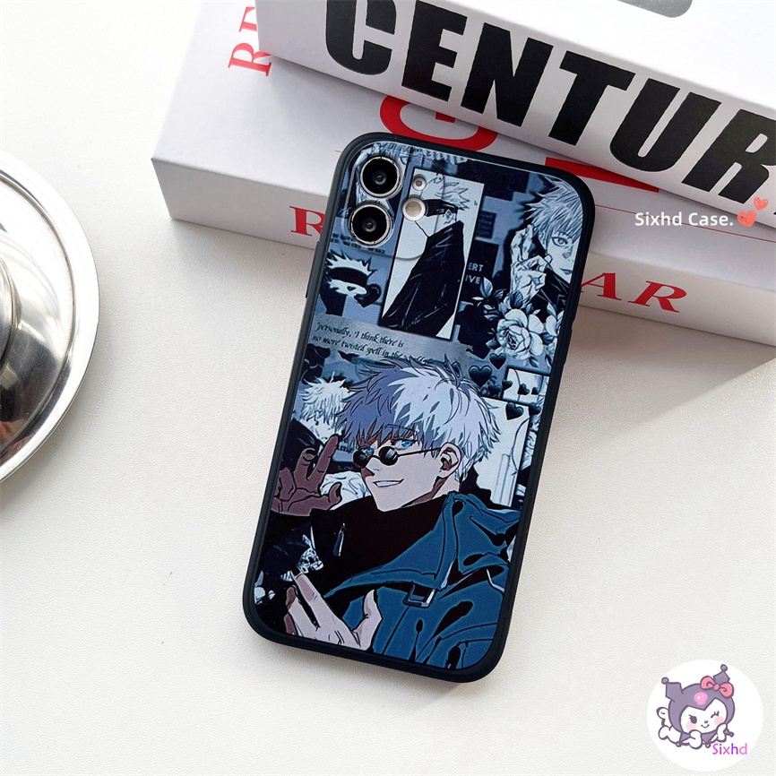 Redmi 12C 10C 10A 9C Note11 11s 12 10 9 8Pro 9T 9A 9 A1 A1+Xiaomi 11Lite 13 12 11T Poco F4 F3 X3Pro NFC Kartun Gojo Satoru Silicon Phone Case Soft Protection Cover