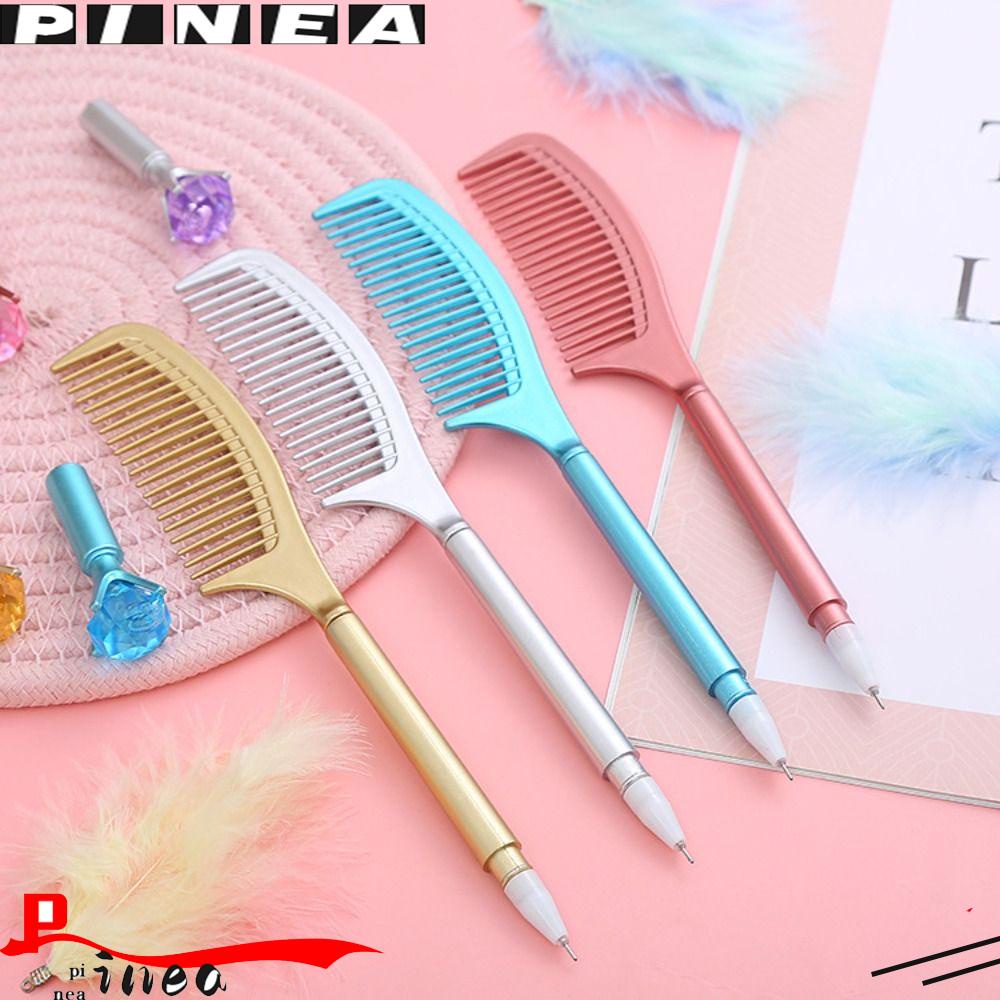 Nanas 5 Pcs Gel Pulpen Graffiti Sisir Styling Alat Tulis Siswa Hadiah Tanda Tangan Pena