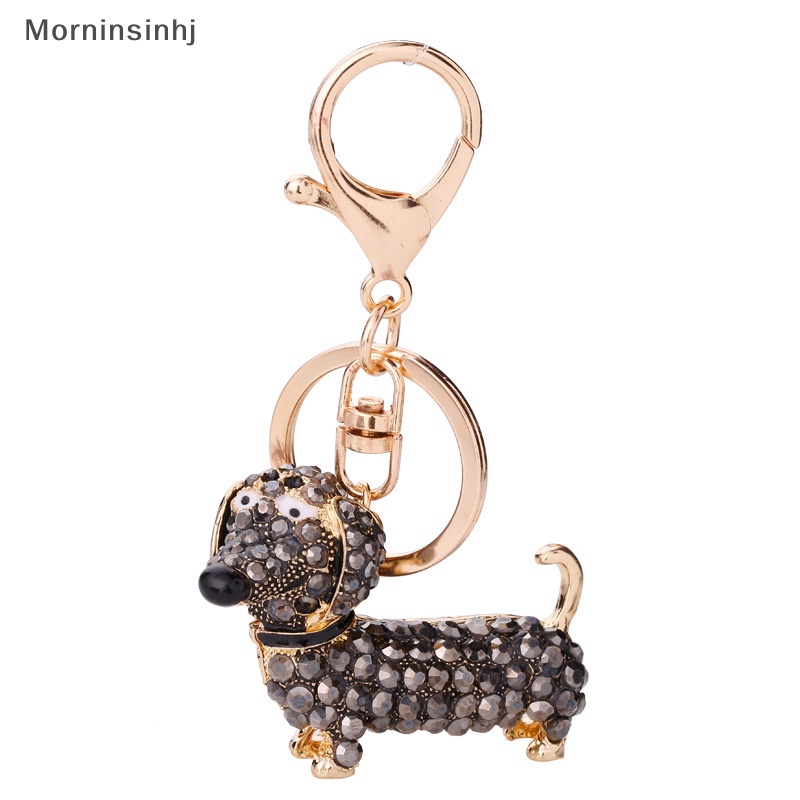 Mornin Fashion Dog Dachshund Gantungan Kunci Mobil Gantungan Kunci Pesona Liontin Keys Holder Keyring id