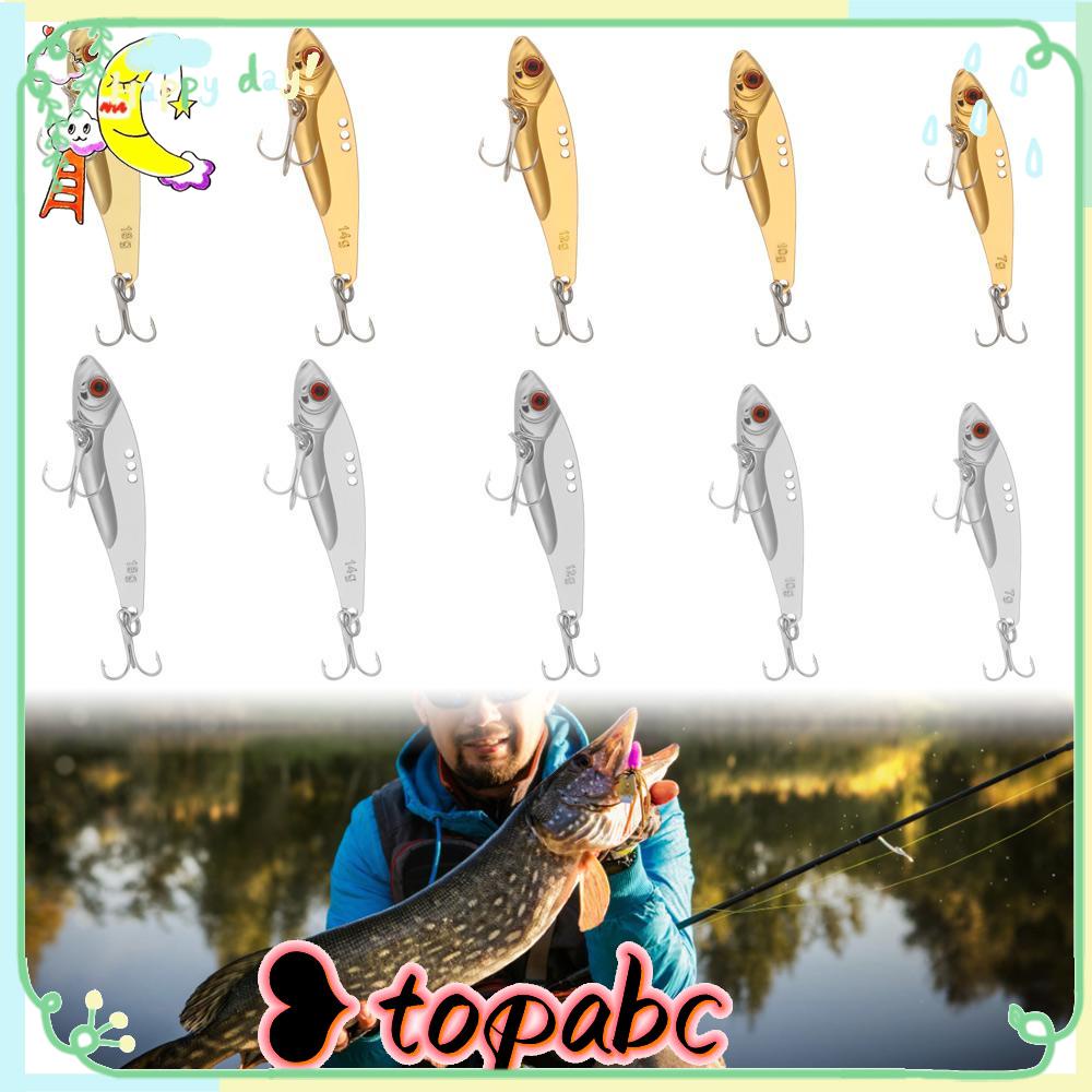 TOP Umpan Pancing7 /10 /12 /14 /18g Trout Pike Aksesoris Pancing Treble Hook
