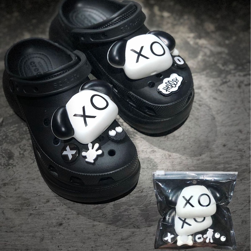 [XOXO] Stiker Crocs Lucu DIY Aksesoris Crocs Pin Gesper Sepatu