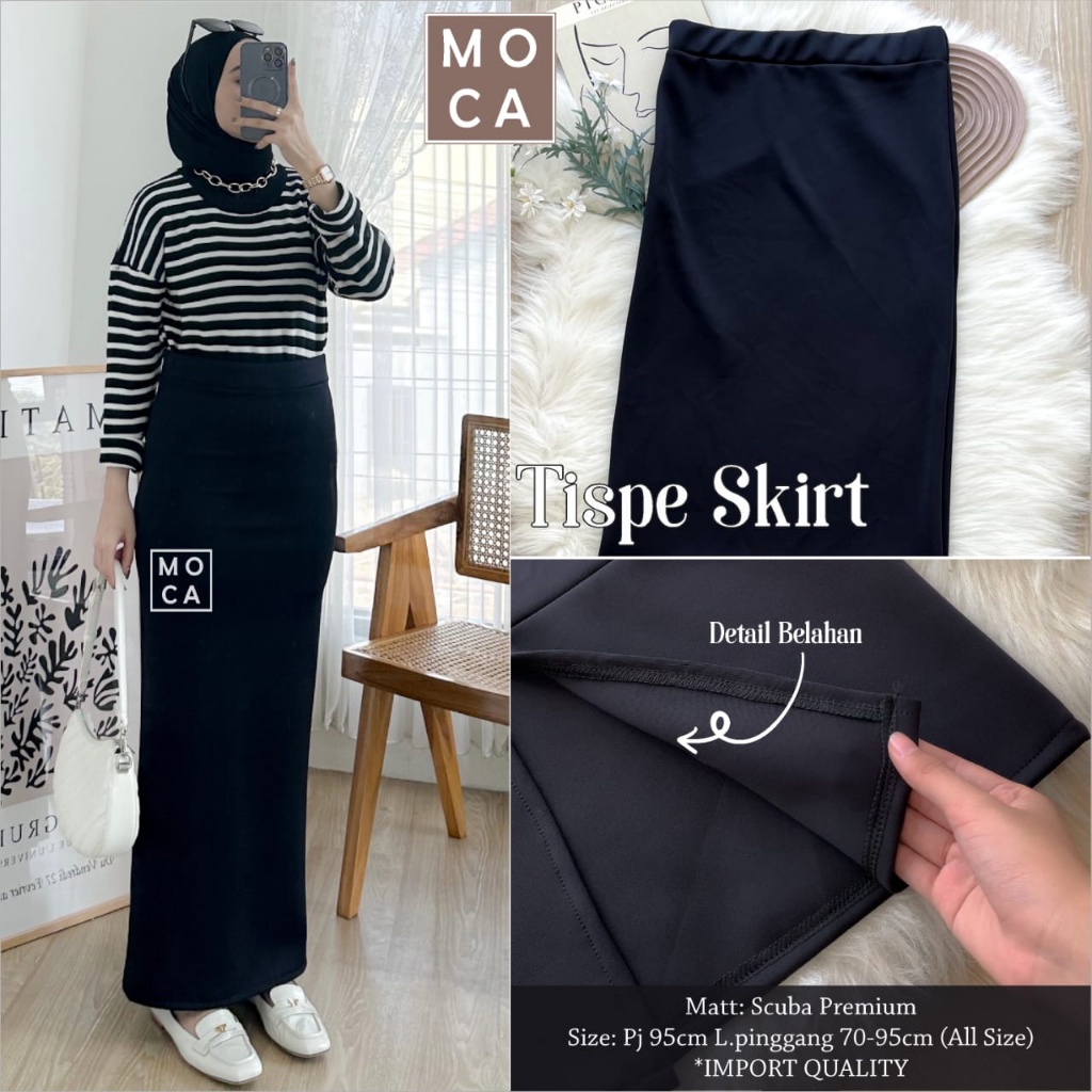 TISPE SKIRT ORI MOCA | Svuba Premium