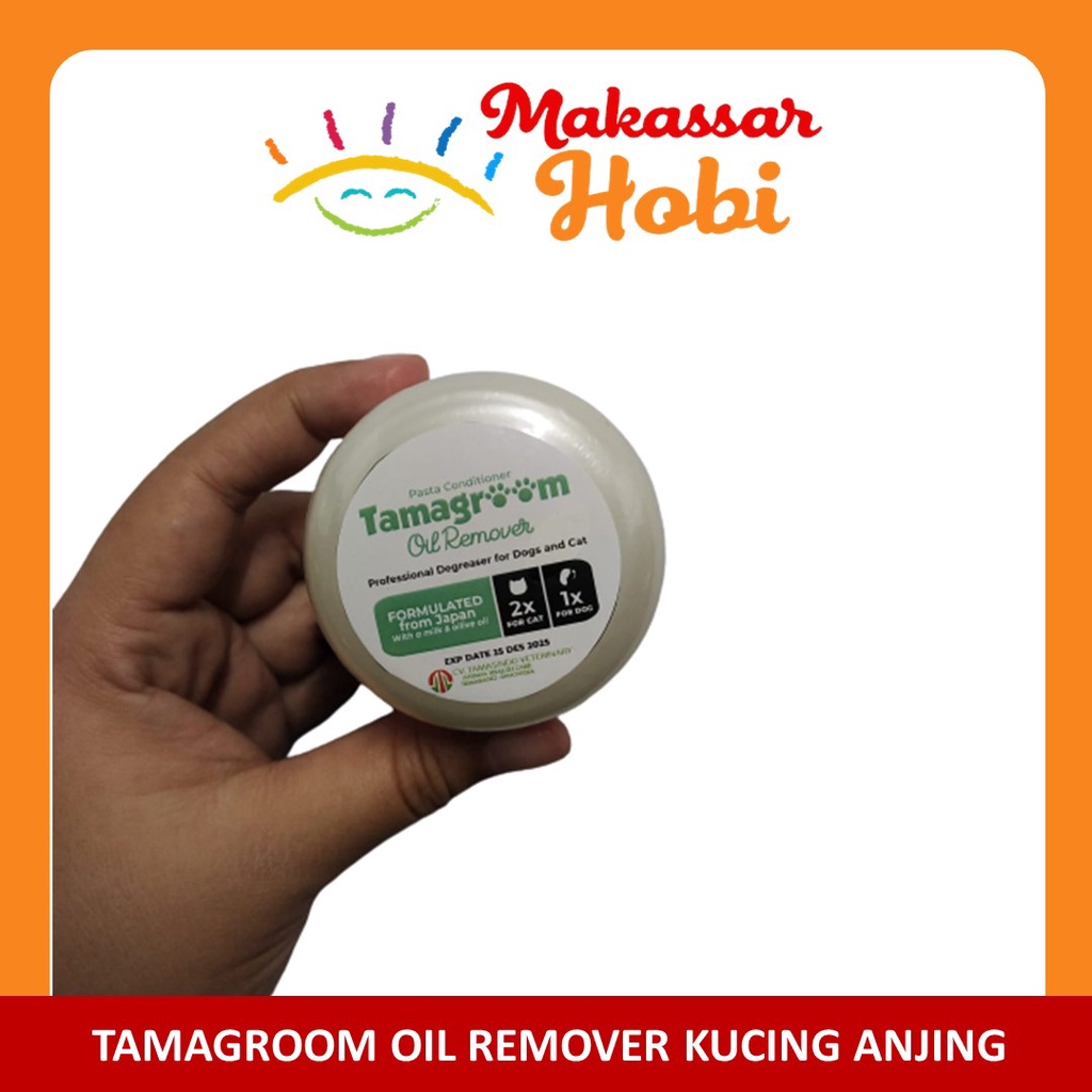 Tamagroom Oil Remover Degreaser Kucing Anjing Shampo Anti Minyak Getah