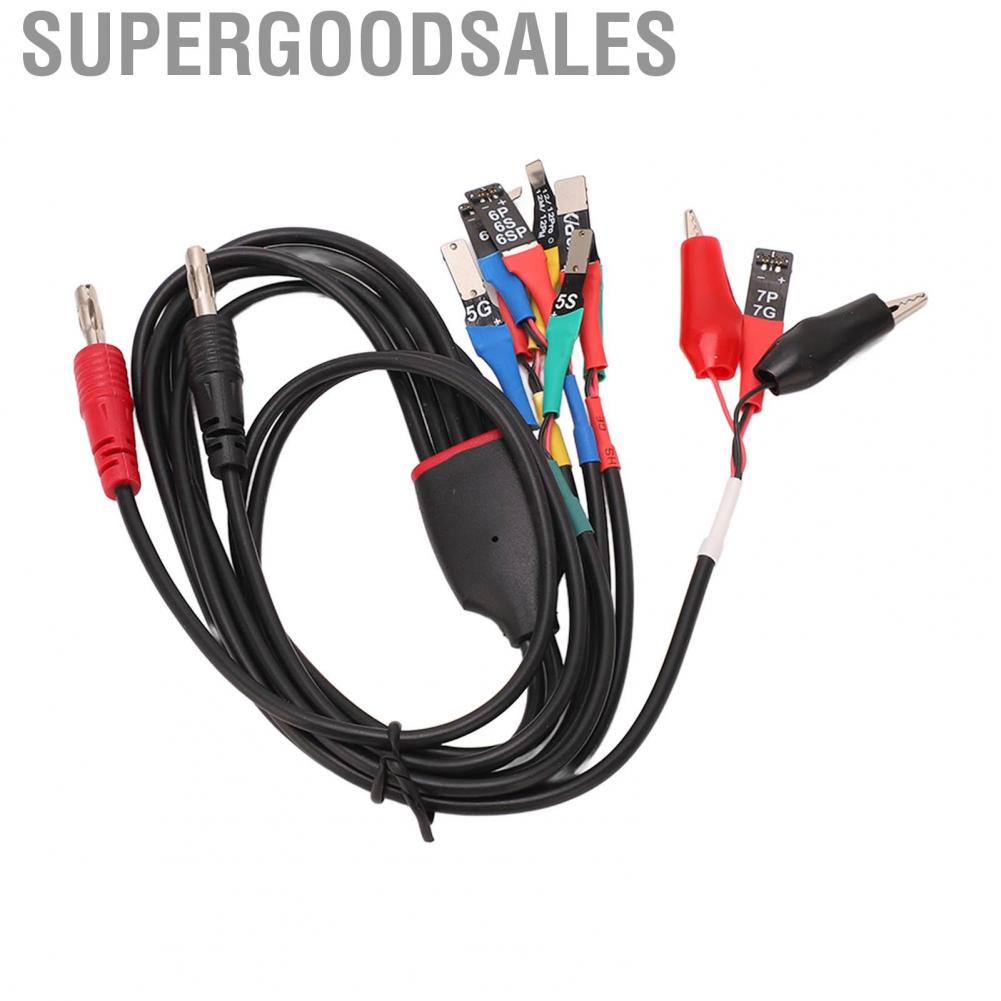 Supergoodsales Switch Power Supply Test Cable  Phone PVC Sheath Red Copper Wire Core Stable Multifunction for Electronic Equipment