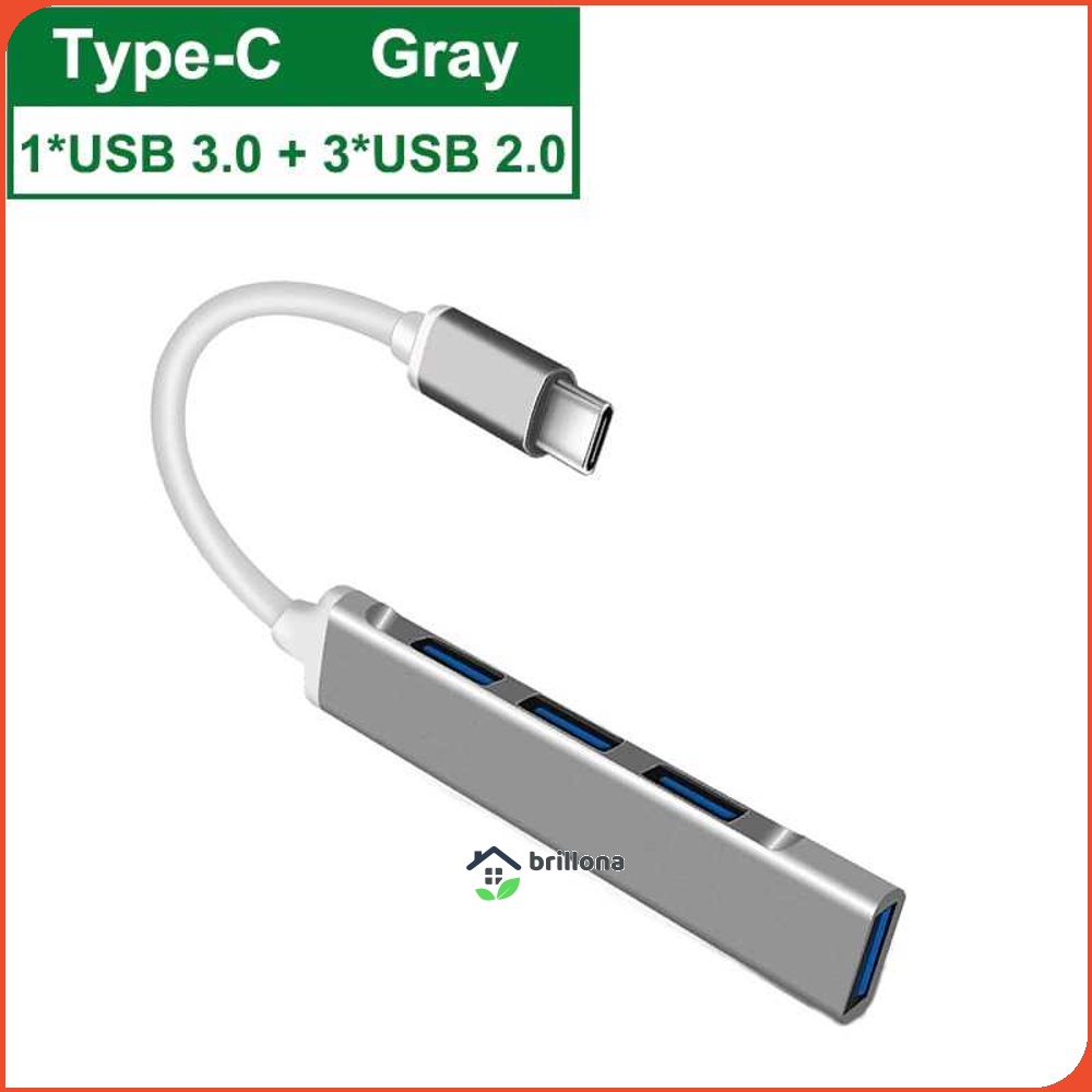 MLLSE USB HUB Type C Adapter High Speed 1 x USB 3.0 &amp; 3 x USB 2.0 - C809