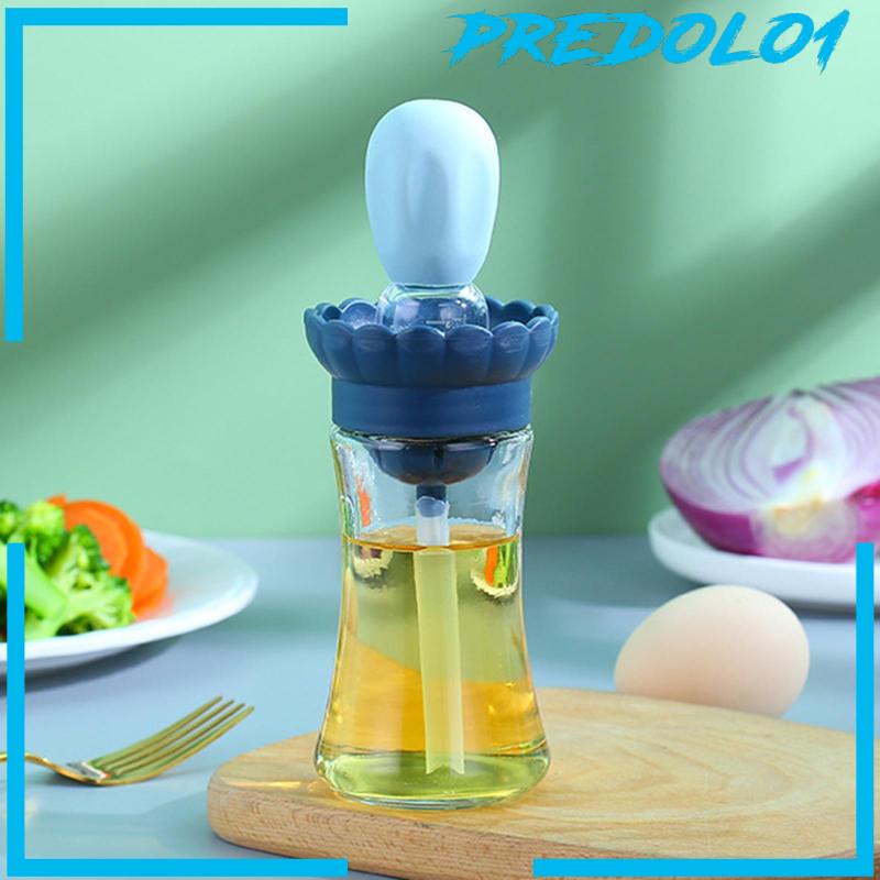 [Predolo1] Sprayer Minyak Goreng 6oz Dispenser Saus Portable Untuk Camping Piknik Baking Merah
