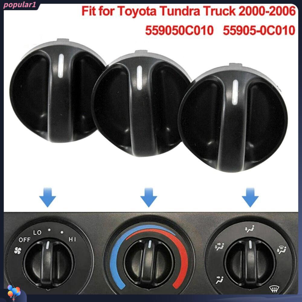 POPULAR 3pcs Tombol Switch Kualitas Tinggi Untuk Toyota Tundra 2000-2006 Otomotif Pendingin Ruangan Ac Heater