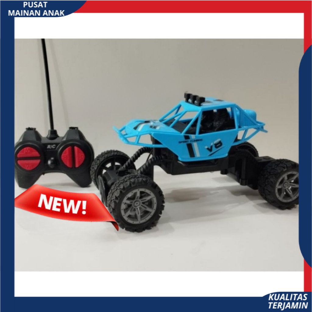 Mainan Mobil Remote Control off-Road Climbing Car RC Rock Crawler 2WD Powerful Speed