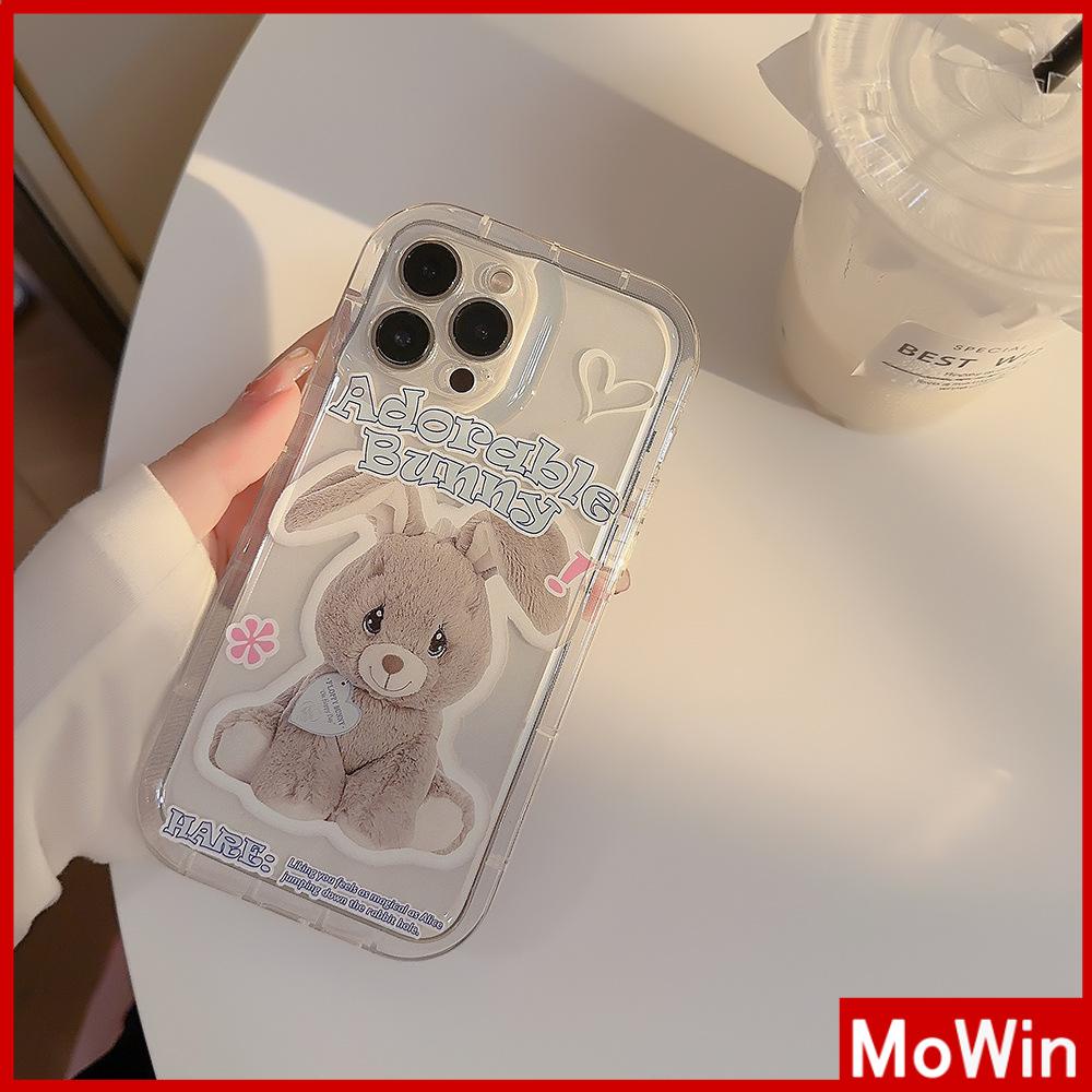 Case iPhone 14 Pro max iPhone Case Bingkai Foto Air Bag TPU Lembut Transparan Lucu Hewan Kecil Anjing Kelinci Kompatibel dengan iPhone 13 Pro max 12 Pro Max 11 xr xs max 7Plus 8Plus