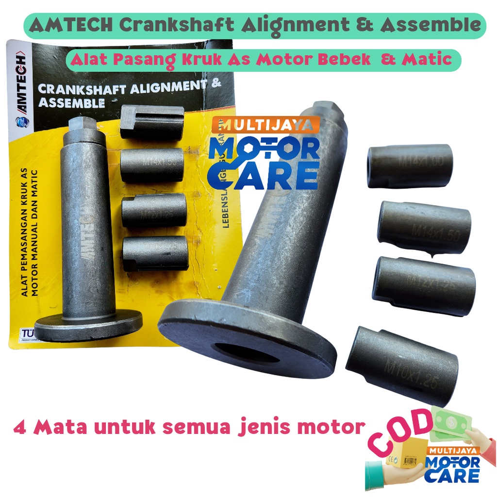 Amtech Crankshaft Alignment Assemble Treker Pasang Kruk As Motor Bebek Matic Universal Semua Motor