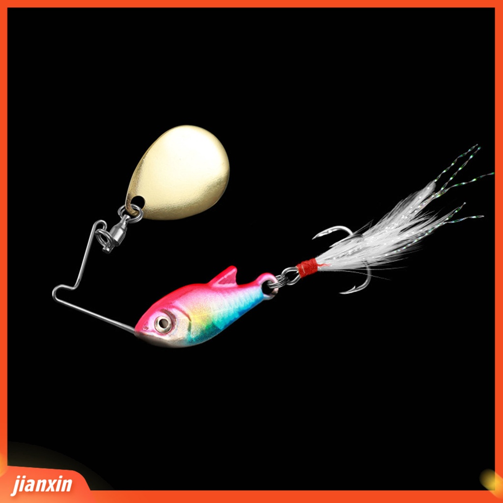 (In Stock) Umpan Umpan 3D Simulasi Fisheye Treble Hook Simulasi Payet Angling Komposit Logam Berputar Umpan Payet Memancing Luar Ruangan