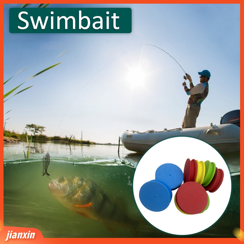 (In Stock) 1set Spool Garis Busa Warna Cerah Ukuran Kompak Ultralight Density Tinggi Dengan Kotak Penyimpanan Spool Busa EVA Serbaguna Tempat Pancing Perlengkapan Memancing