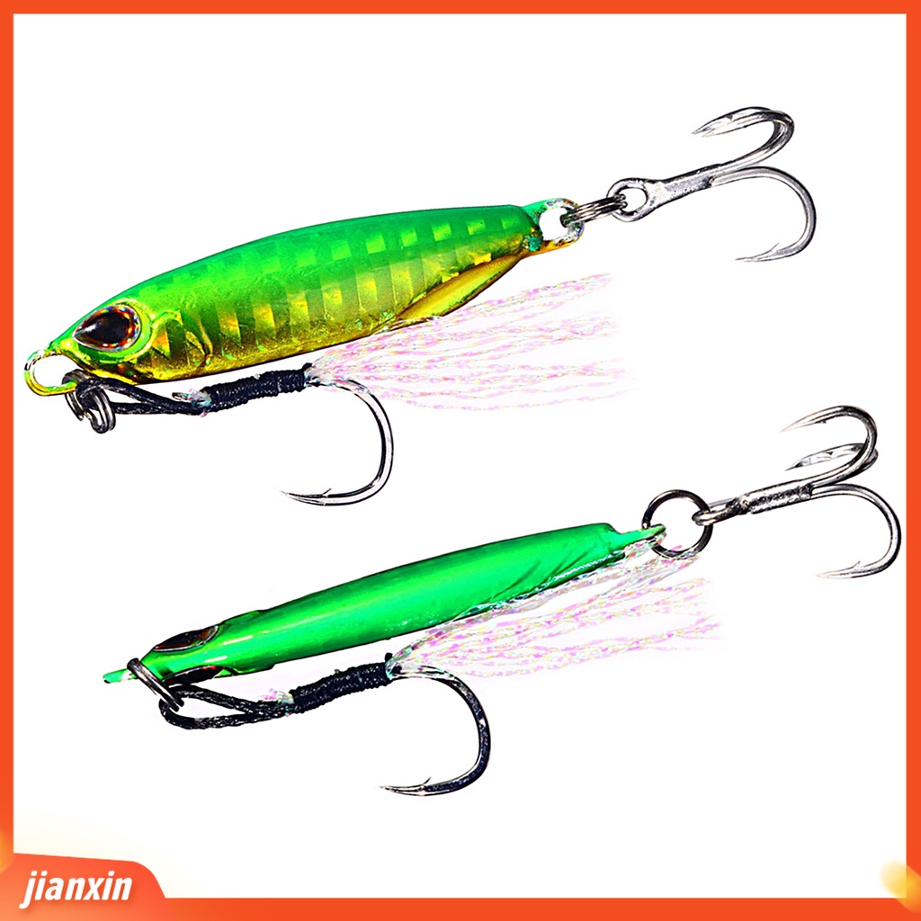 (In Stock) 16g Umpan Umpan Penampilan Realistis Simulasi 3D Fisheye Tajam Kait Warna Terang Mudah Menghilangkan Alat Pancing Perahu Memancing Jig Lure Untuk Outdoor