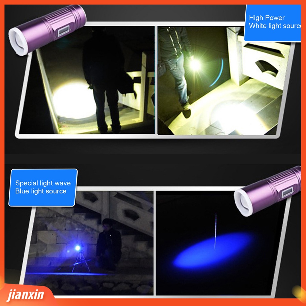 (In Stock) Lampu Pancing Ampuh Tampilan Digital Pengisian USB Lampu Camping Portable Untuk Pecinta Memancing