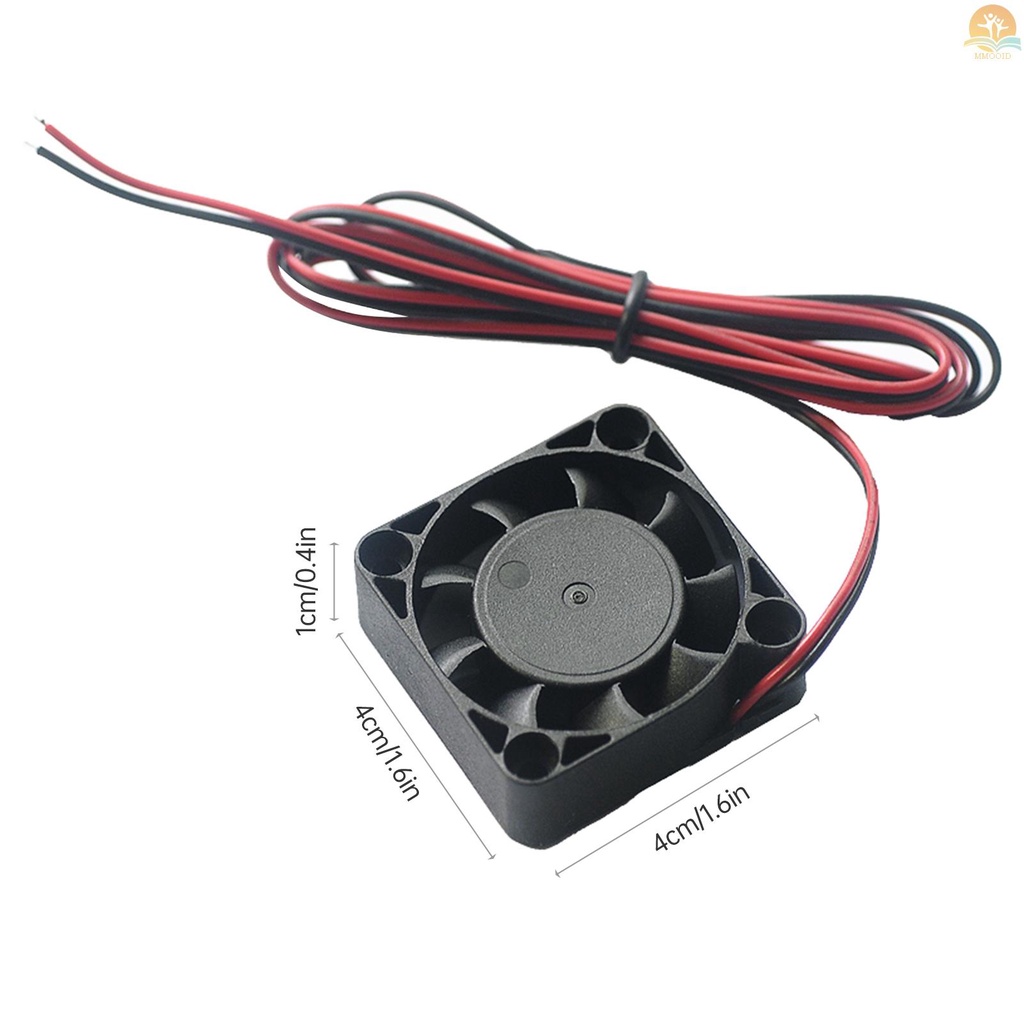 In Stock4010Kipas Pendingin Brushless40 * 40 * 10mm 24V DC Dengan Bantalan Bola Untuk Ender3 3D Printer Extruder