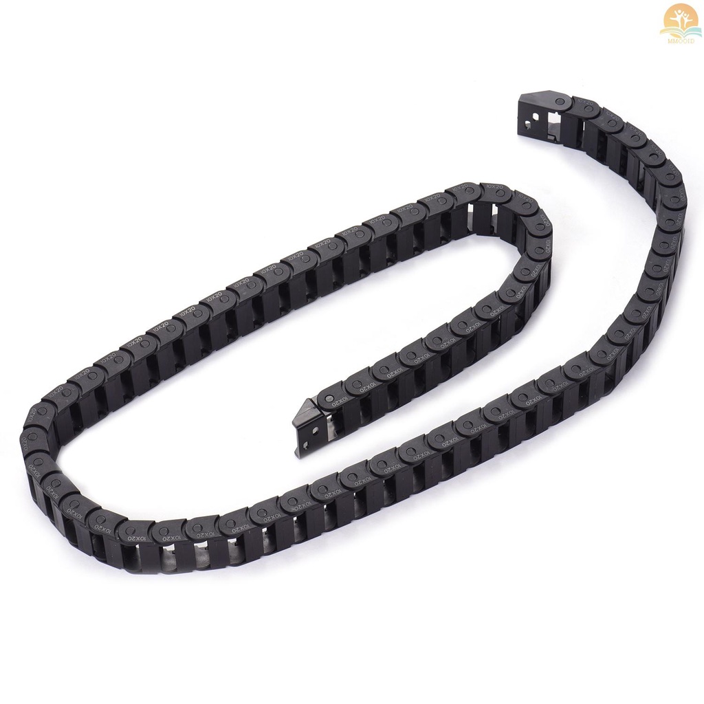 In Stock Drag Chain Cable Towline Transmission Chain 10*20mm Panjang Inner 1M /3.3ft Untuk Printer 3D Mesin CNC