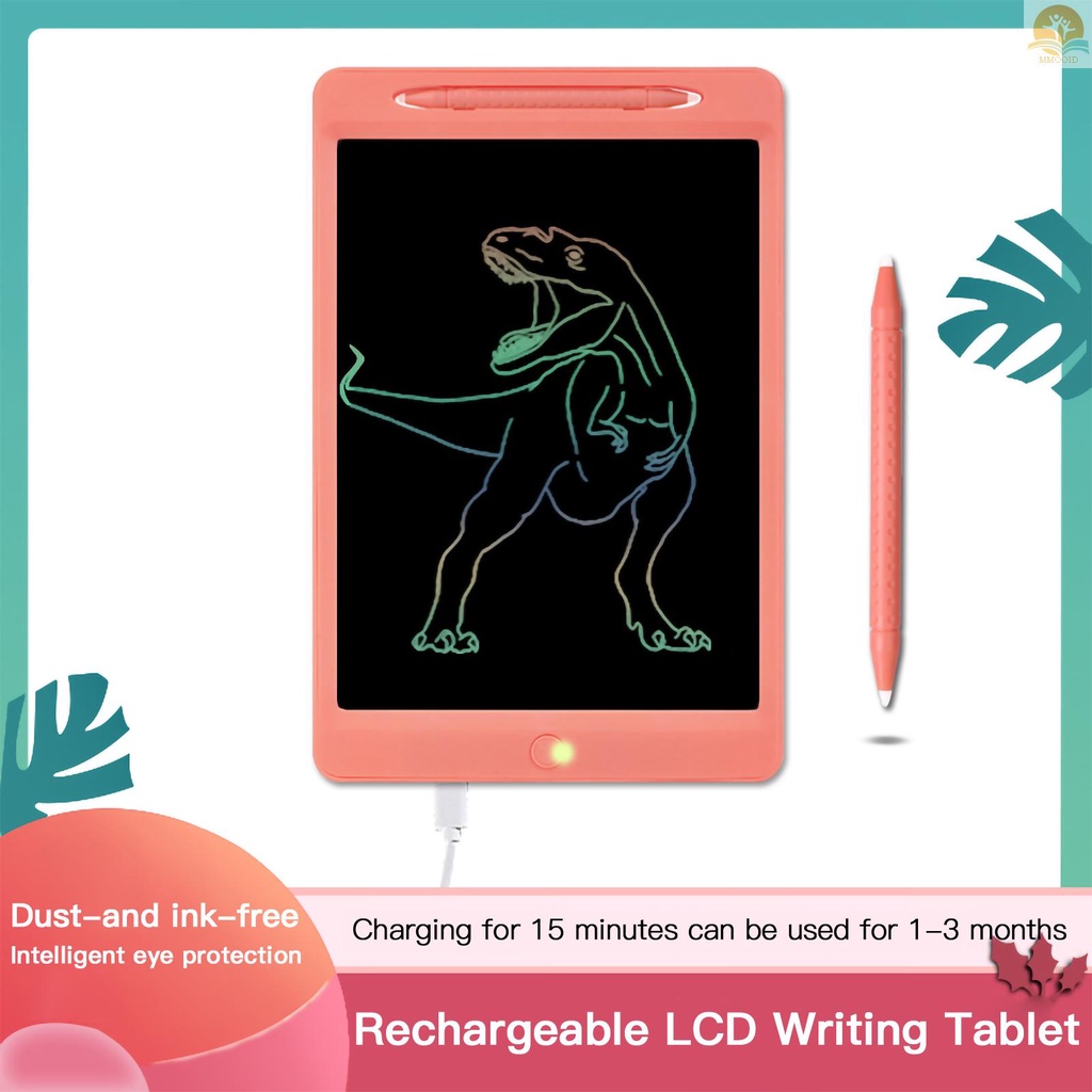 In Stock Rechargeable LCD Writing  11.5 Inch Handwriting Drawing  Colorful Screen with Stylus Lock Button for Toddler Kids Educational Learning Toy Gifts for Boy and Gi