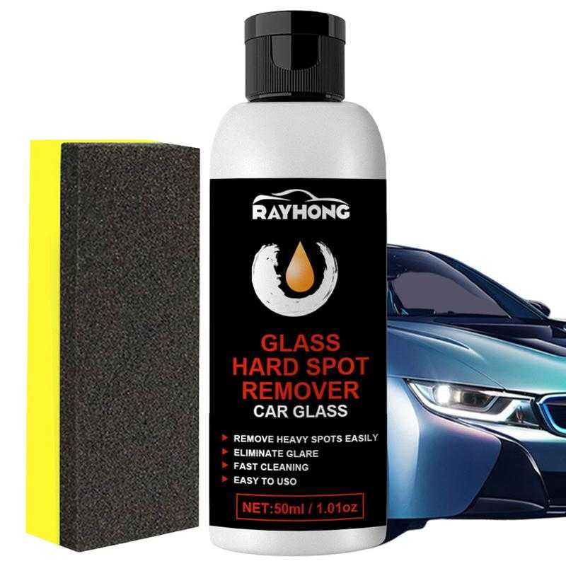 Pembersih Kaca Mobil Anti Jamur Glass Hard Spot Remover 50ml BURNHILDA