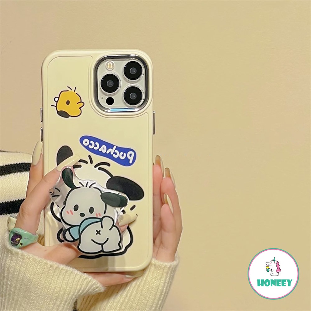 Kartun Lucu Puppy Phone Case Kompatibel Untuk iPhone 14 Pro Max13 12promax Case iPhone 11 Pro Max7 8Plus Xr Lembut TPU Shockproof Back Cover