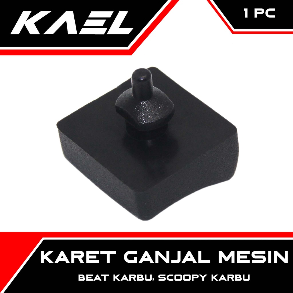 Karet Ganjal Mesin Honda Scoopy Karbu Old &amp; Beat Lama Peredam Tahanan Ganjel Ganjelan Ganjalan Rubber Link Stopper