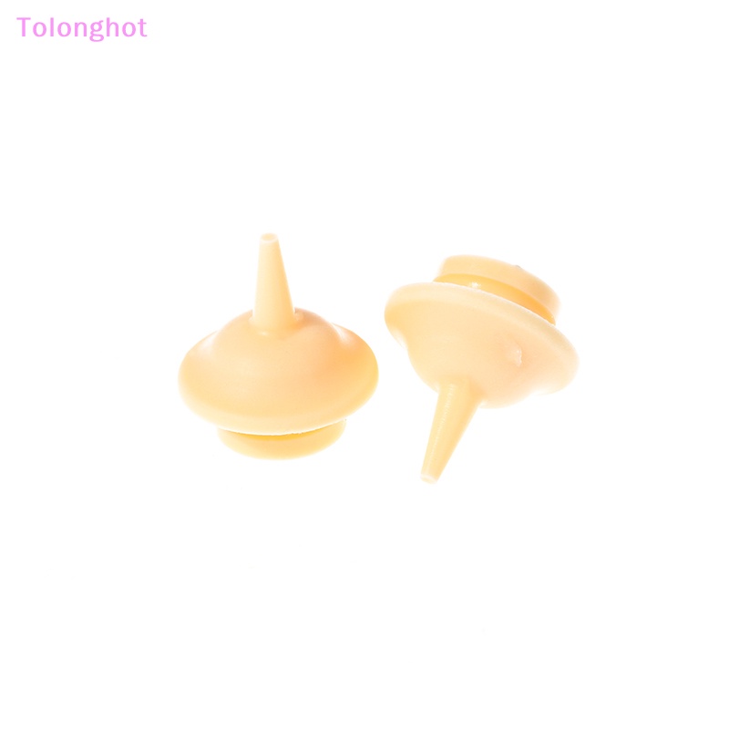 Tolonghot&gt; 2Pcs Universal Pet Feeding Nipple Mini Silikon Dot Makan Untuk Bayi Baru Lahir Anak Kucing Anakan Kelinci Hewan Kecil Nipples well