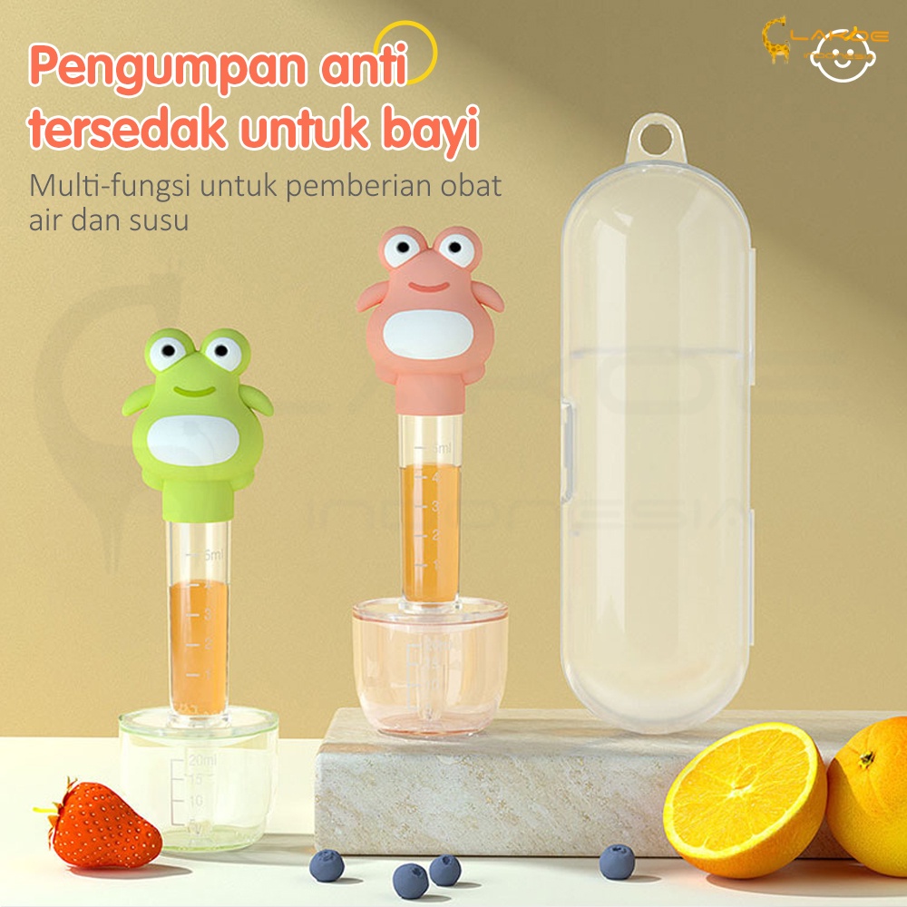 Lakoe Pipet Tetes Obat Bayi Baby Medicine Feeder Alat Bantu Minum Obat Susu/Penyuap suntik bayi