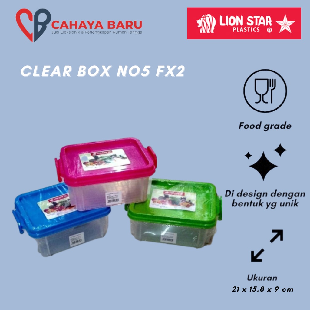 

LION STAR CLEAR BOX NO5 FX2