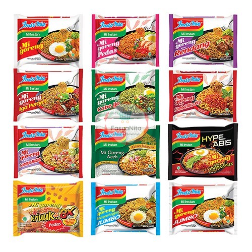 

Indomie Goreng | Pedas Rendang Cabe Ijo Iga Penyet Rica Matah Aceh Geprek Kriuk Mieghetti